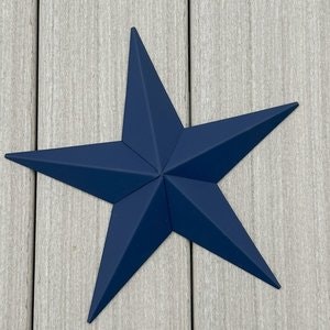 Jumbo Rustic Tin Barn Star - Amish Made in the USA