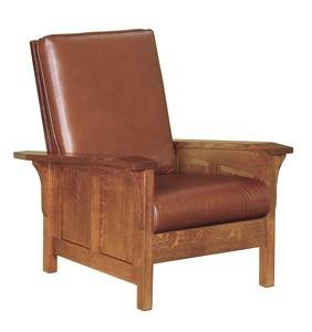 Mission Morris Recliner Lounge Chair | Amish Made Mission Furniture