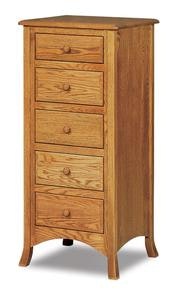 Custom Solid Wood Lingerie Chest of Drawers from DutchCrafters Amish