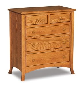 美品♡Drawer リネンピークドラペルジレ ベスト　シルク　オレンジ　36 Custom Carlisle Lingerie Chest of Drawers from DutchCrafters Amish