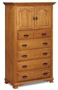 家具 yumemiruakko Heritage Wilma Two Drawer Armoire from DutchCrafters Amish Furniture