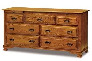 Heritage Wilma Nine Drawer Dresser from DutchCrafters Amish Furniture