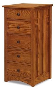 Flush Mission Lingerie Chest of Drawers from DutchCrafters Amish