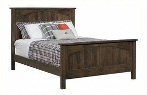 Slatted Mission Storage Bed | DutchCrafters Amish Bedroom Furniture