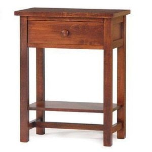 Lavina Shaker Night Stand with Shelf from DutchCrafters Amish