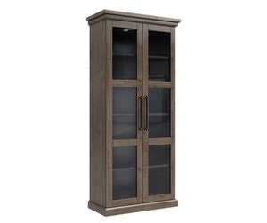 Mills Creek Mission Curio Cabinet from DutchCrafters Amish Furniture