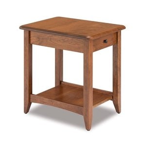 Rustic Brock 8-Drawer L-Desk with Optional Hutch Top from