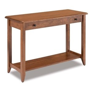 Rustic Brock 8-Drawer L-Desk with Optional Hutch Top from