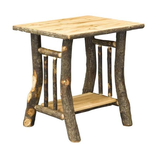 DutchCrafters Hickory Twig End Table