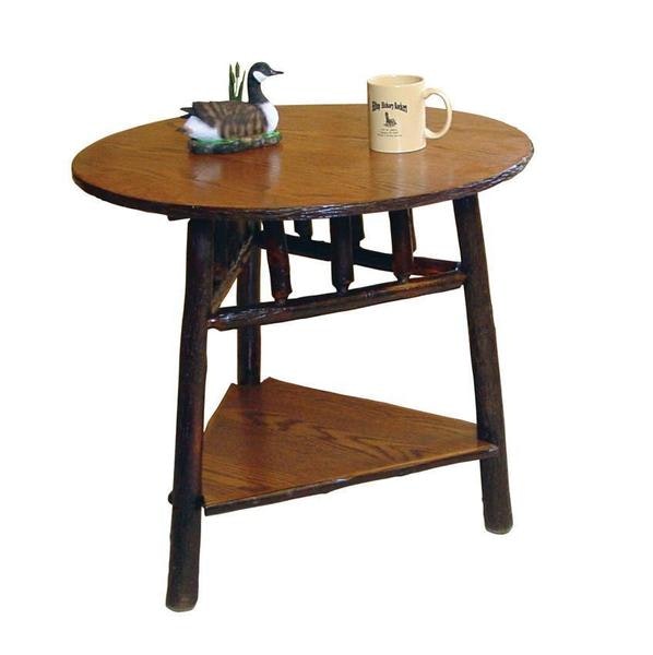DutchCrafters Amish Hickory Twig End Table