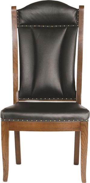 Amish Handcrafted Wood Frame Upholstered Office Chair