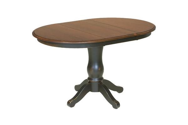 Amish Mott Solid Wood Pub Gathering Table