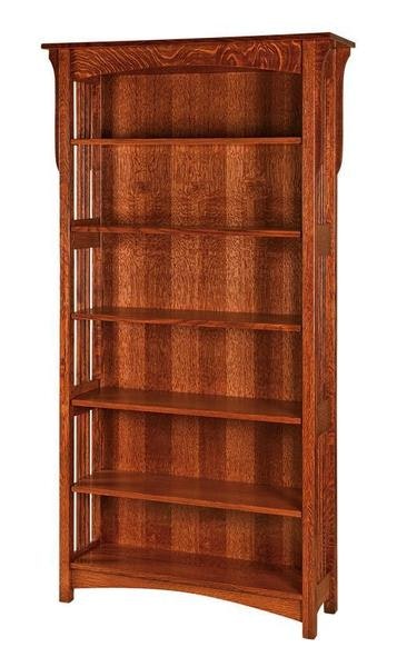 Amish Lancaster Open Mission Bookcase