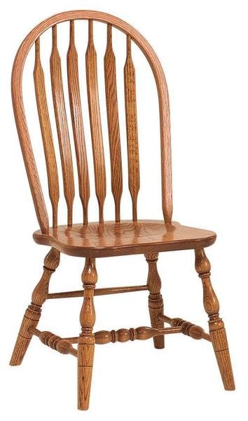 Amish Lee Bent Paddle Windsor Dining Chair