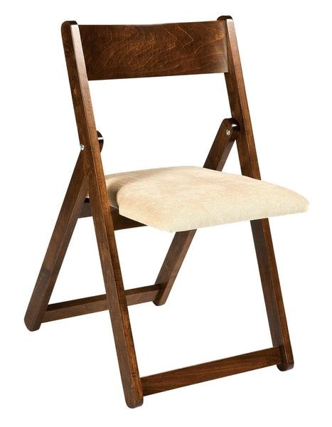 Amish Laconia Hardwood Folding Dining Chair