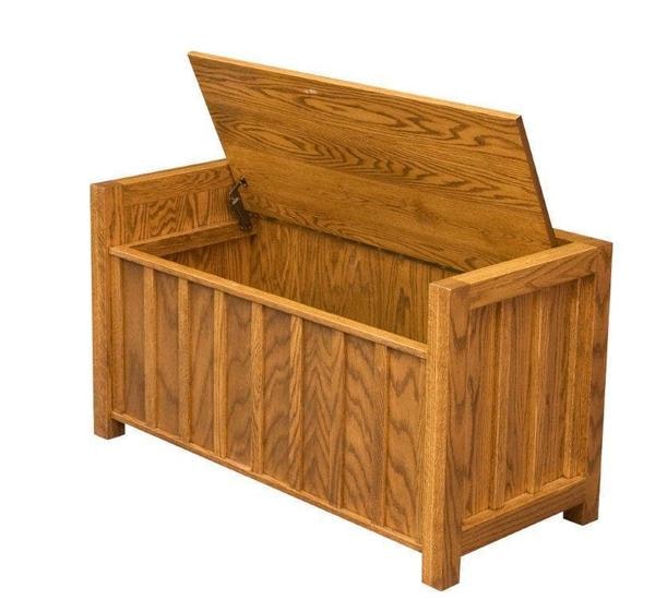 Amish 40" Mission Storage Bench