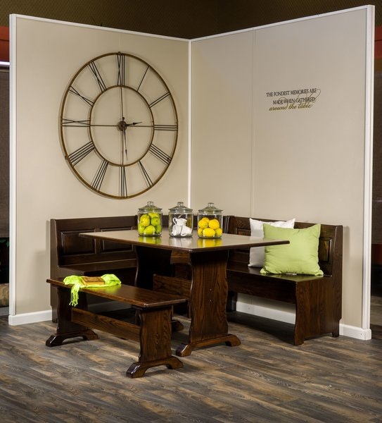 Amish Keota Traditional Dining Nook Set