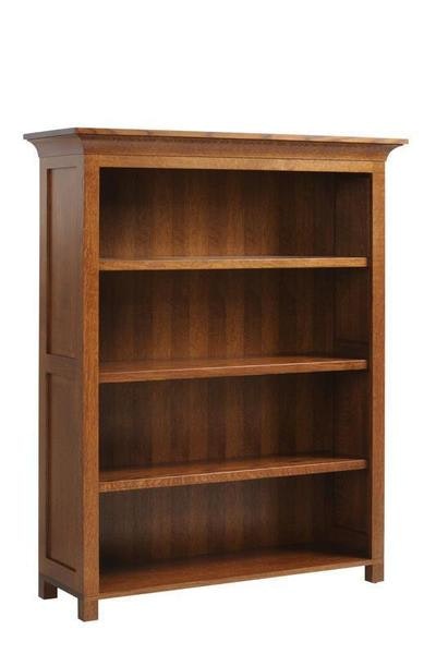 Amish Coventry Solid Wood Mission Bookcase