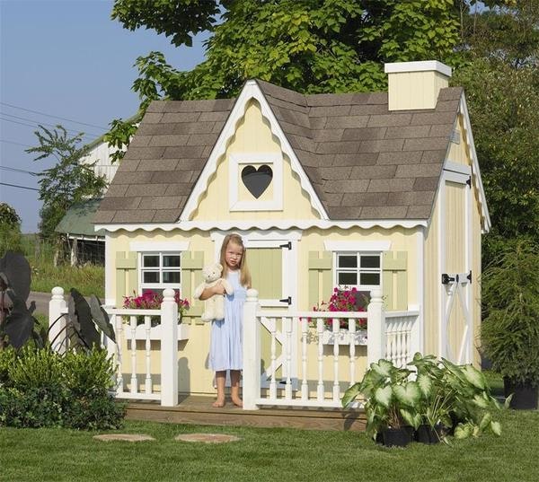 Amish DIY Victorian Playhouse Kit