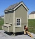 Amish Wood Colonial Chicken Coop DIY Kit
