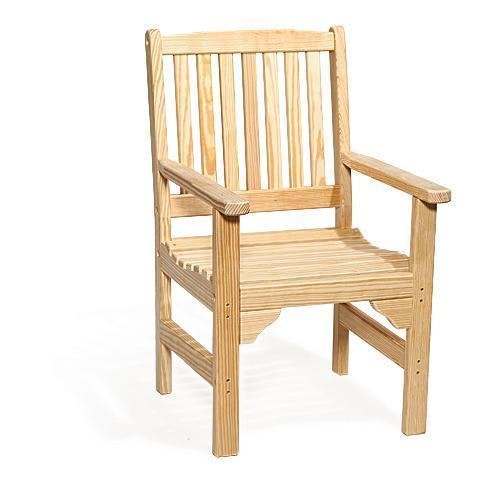 Amish Leisure Lawns Pine Wood Chair