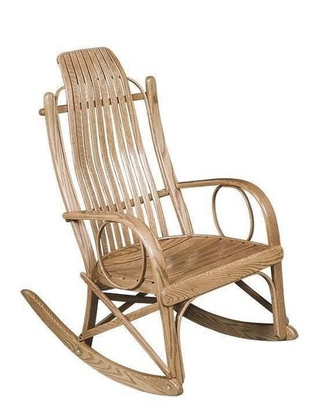 Amish Citra Round Arm Rocker