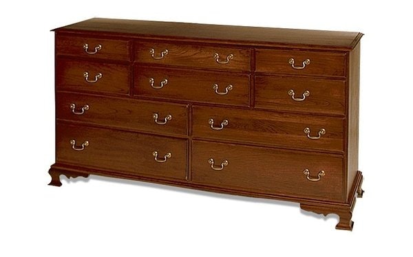 Amish Leora Triple Dresser