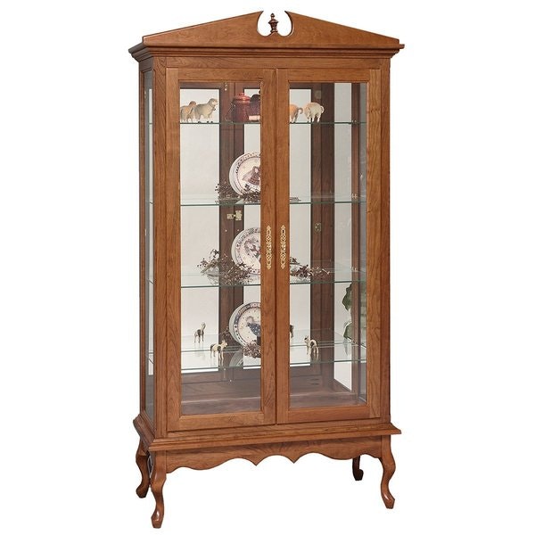 Amish Appling Curio Cabinet