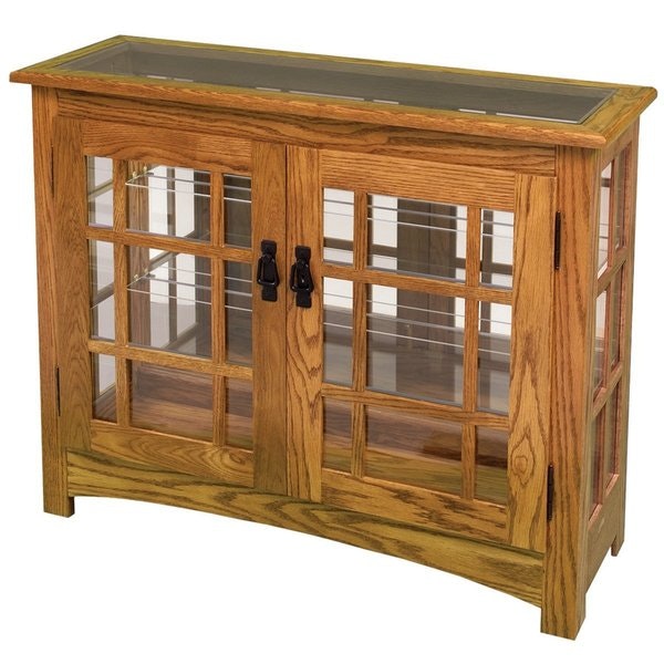 Amish Earonton Curio Console