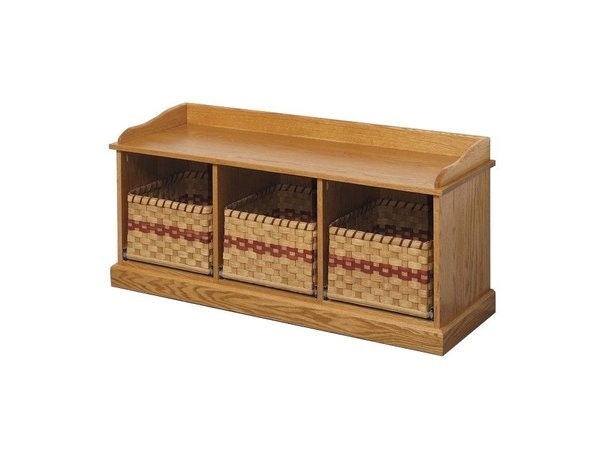 Amish Linton Storage Bench