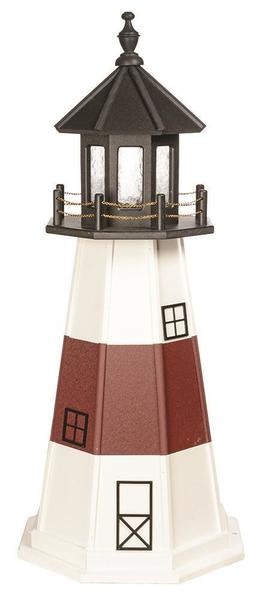 Amish Montauk Wood Garden Lighthouse