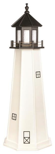 Amish Cape Cod MA Wooden Garden Lighthouse