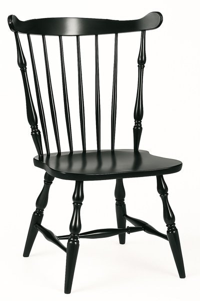 Amish Crafted Asheville Fan Back Windsor Dining Chair Solid Wood