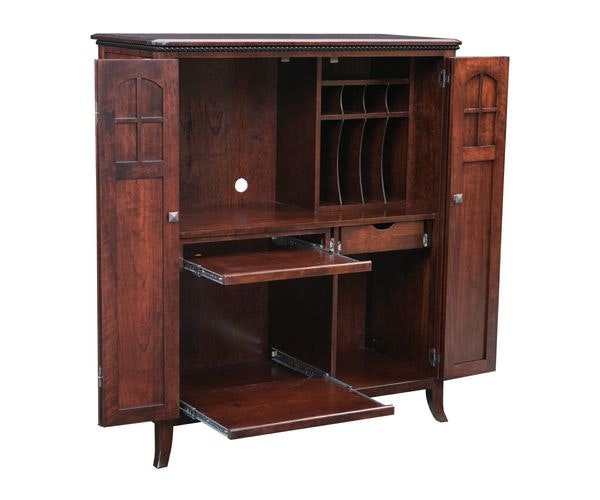 Amish Mt. Eaton Computer Armoire Desk