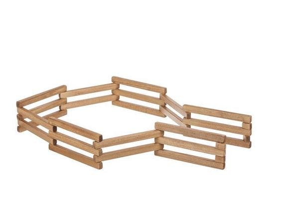 Amish Wooden Toy Folding Fence