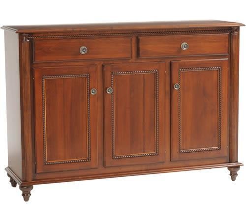 Amish Beethoven Dining Room Sideboard shown in Cherry with Washington Finish
