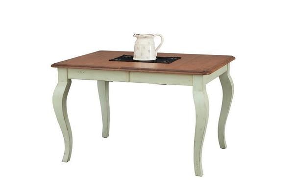 Amish Casselton Solid Wood Leg Dining Table