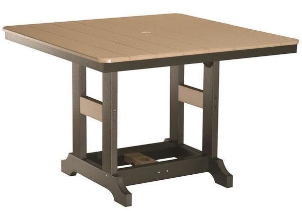 Berlin Gardens 44" Square Poly Counter Table