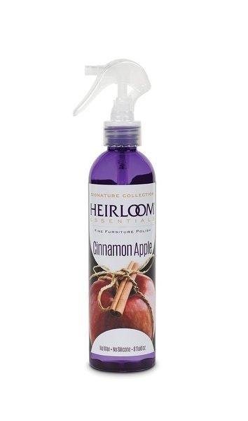 American Made Heirloom Essentials Fine Furniture Polish Cinnamon Apple Scent  In-stock