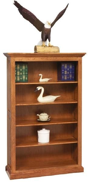 Amish Raised Panel Bookcase