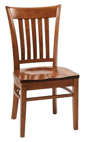Amish Handcrafted Transitional Dining Chair