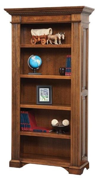 Amish Imperial Hardwood Bookcase