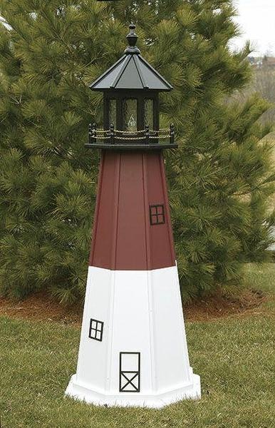 Amish Barnegat Poly Yard Lighthouse