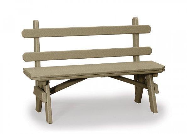 Poly Extra Wide Garden Bench