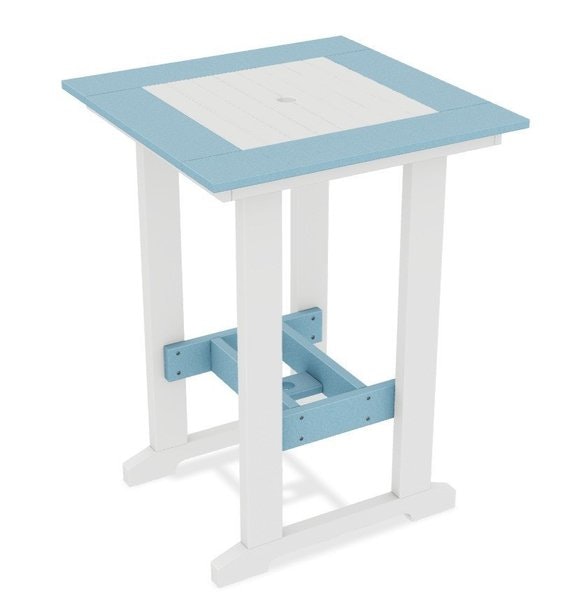 Shoreline Poly Square Bar Table