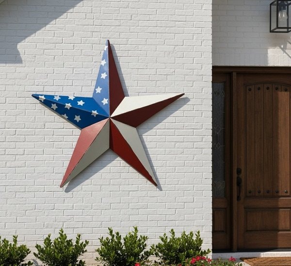 Amish Extra Large Patriotic Barn Star