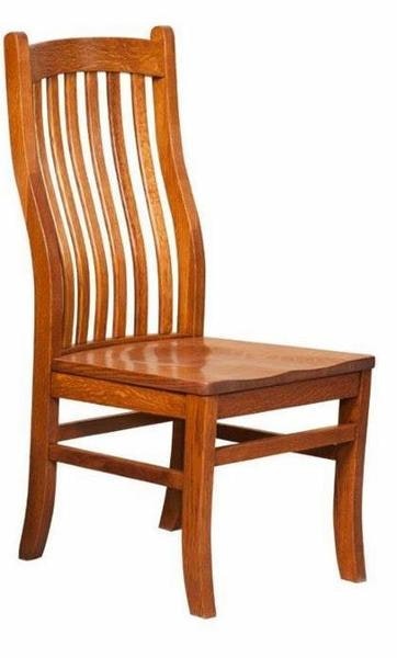 Amish Kenosha Arts and Crafts Mission Dining Chair