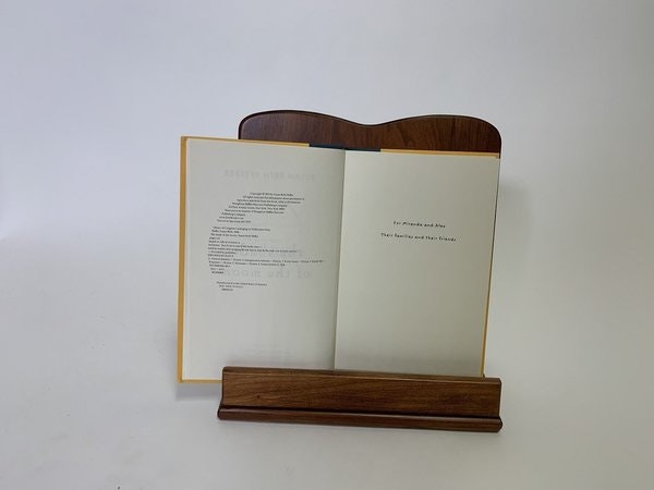 Amish Wooden Cookbook Holder