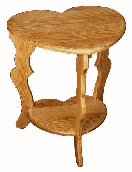 Amish Hardwood Heart Stand
