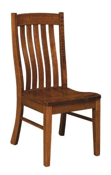 Amish Handcrafted Solid Wood Hopewell Mission Dining Chair